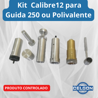 DIES p/GUIDA 250  ou POLIVALENTE CAL. 12 (Unidade)  (KIT DIES COMPLETO)